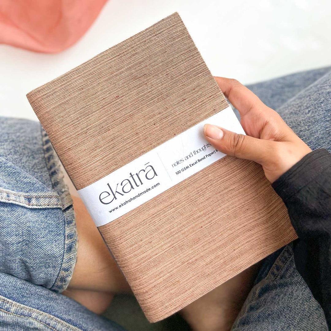 Solid Beige A5 Journal