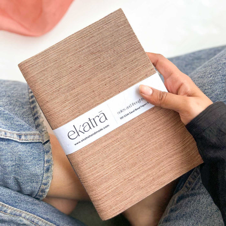 Solid Beige A5 Journal