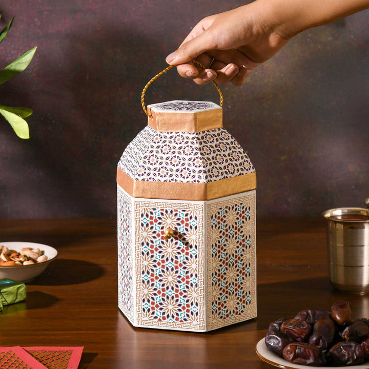 Handmade Lantern Shape Paper Gift Box