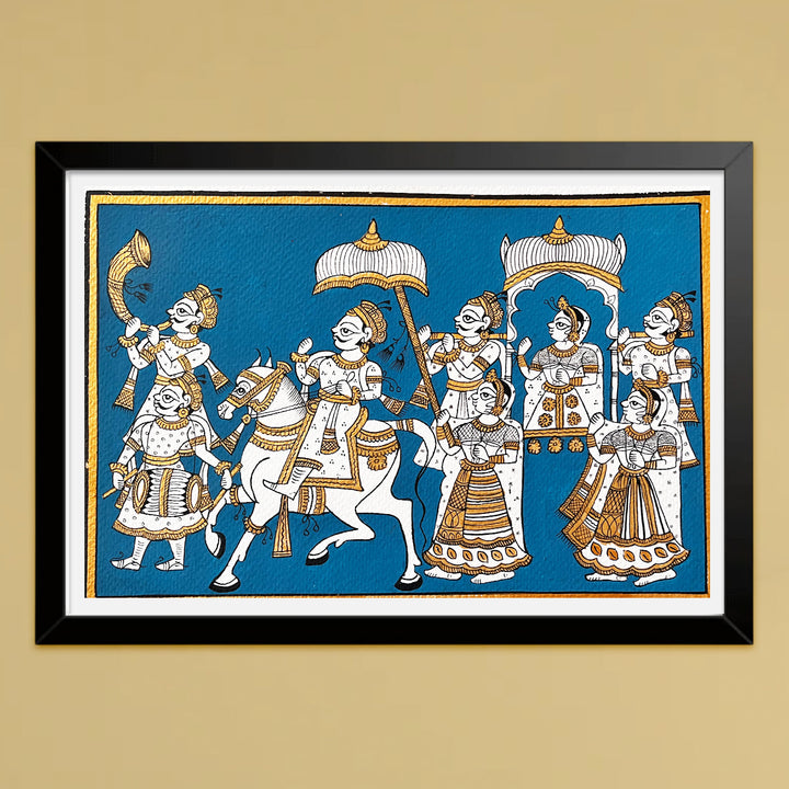11 X 7.5 Inch | Doli Paper Phad Painting