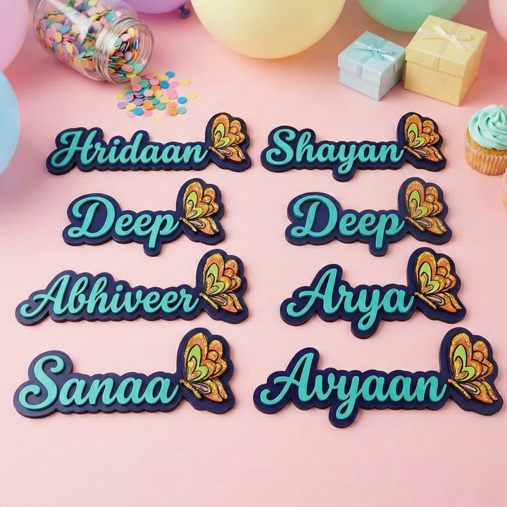Personalized Hand-Painted Themed Mdf Wood Fridge Magnet