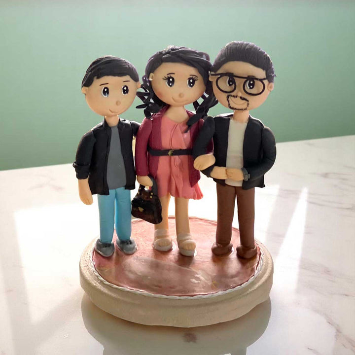 Photo Personalized Miniature Clay Dolls