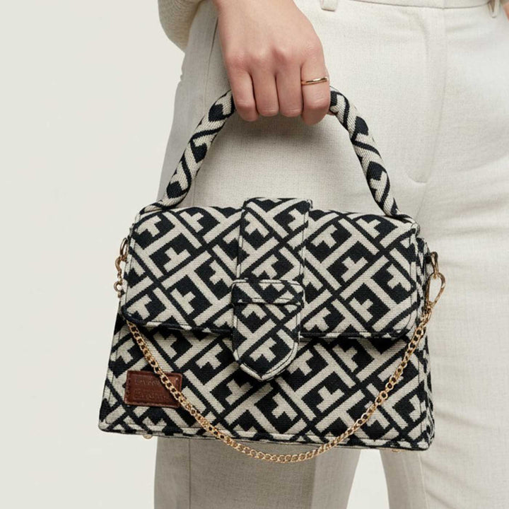 Gathjod Jacquard Medium Chiq Bag