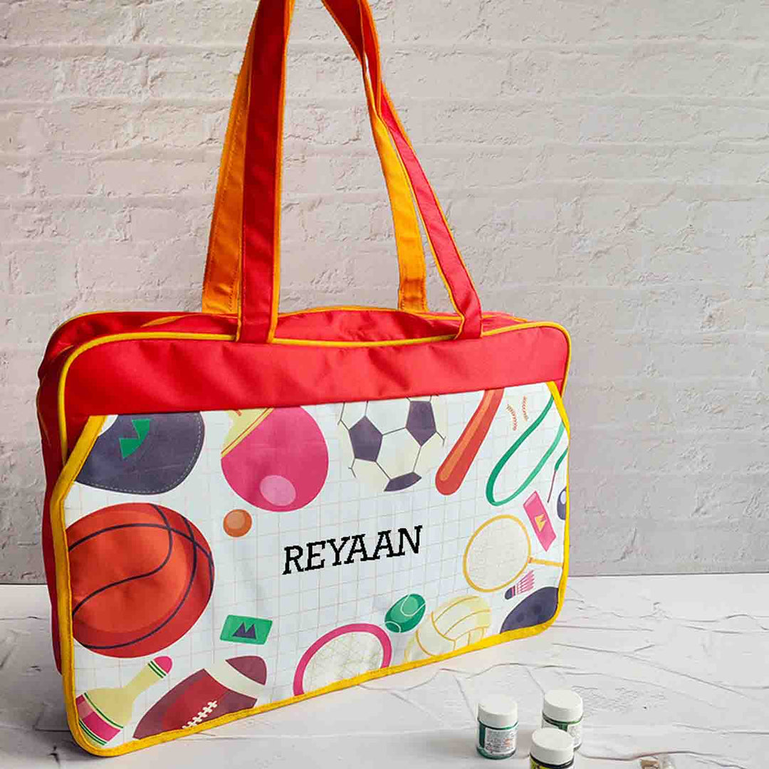 Personalised Printed Jumbo Art Bag for Kids