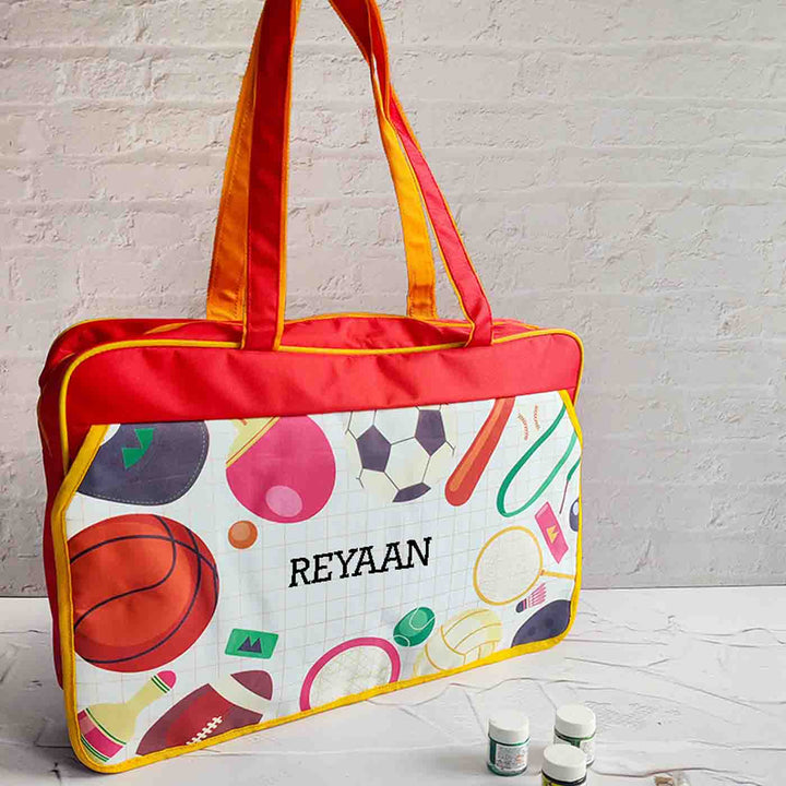 Personalised Printed Jumbo Art Bag for Kids