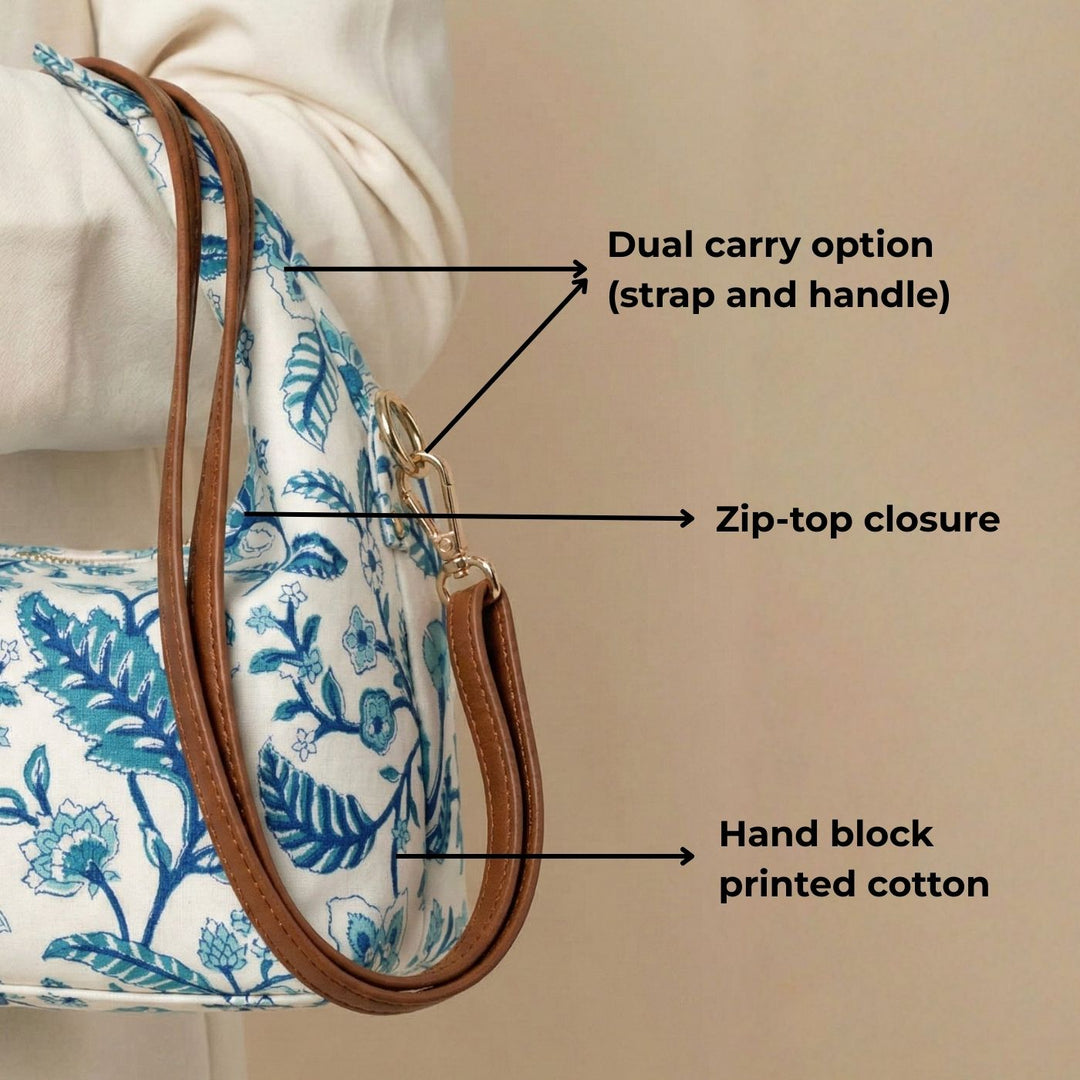 Badal Print Ellara Handbag