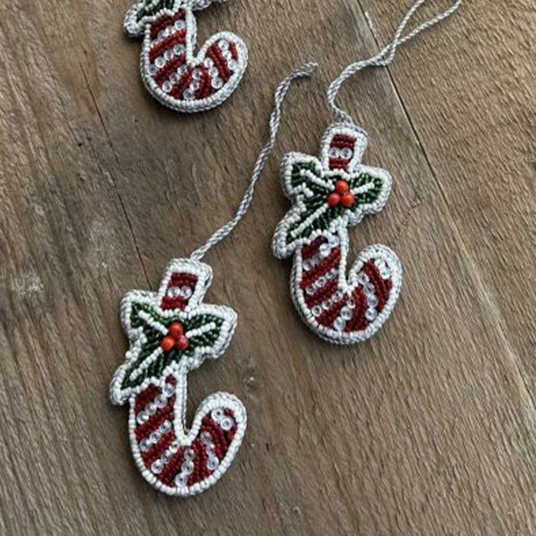 Joystick Cane Sequin Premium Zardozi Ornament