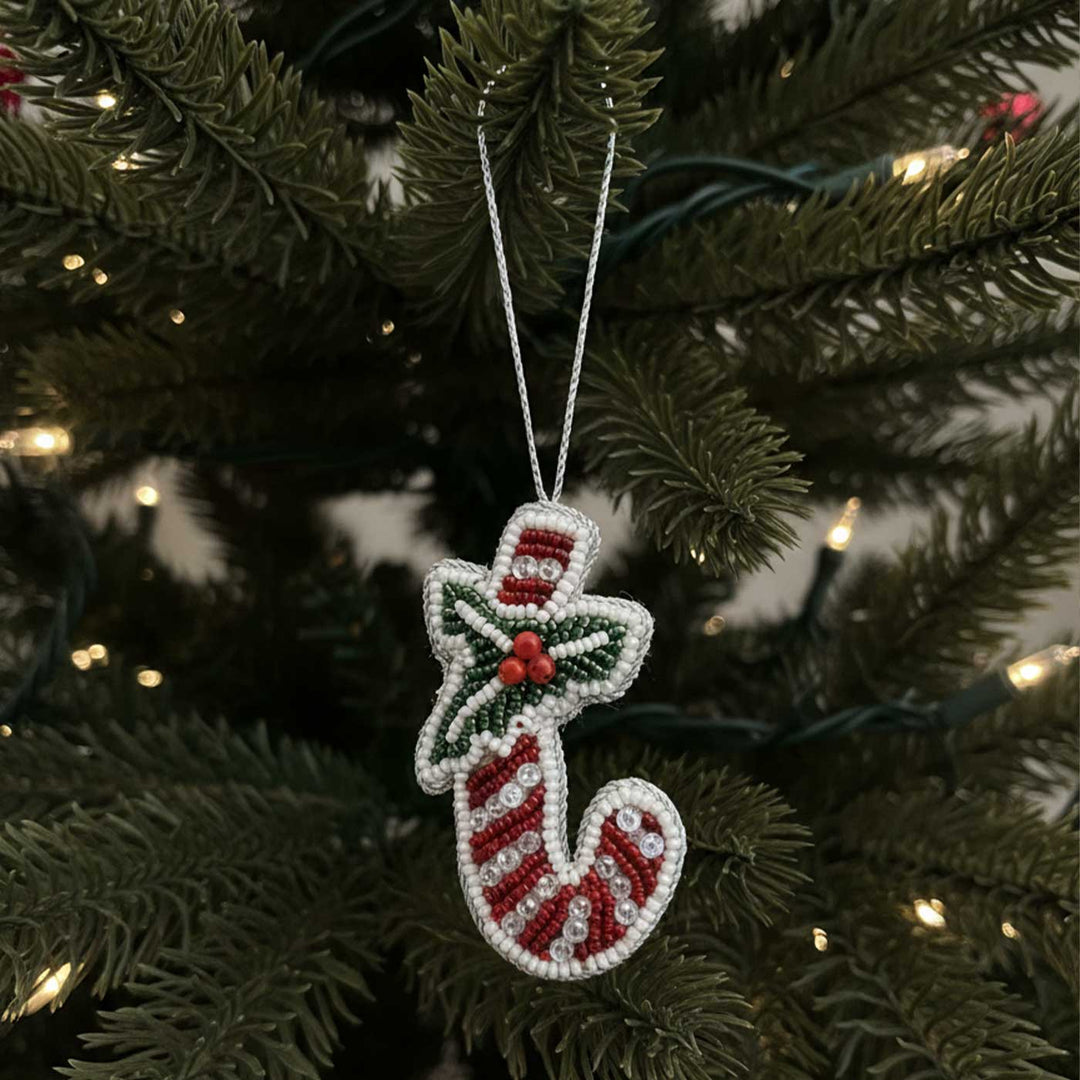 Joystick Cane Sequin Premium Zardozi Ornament