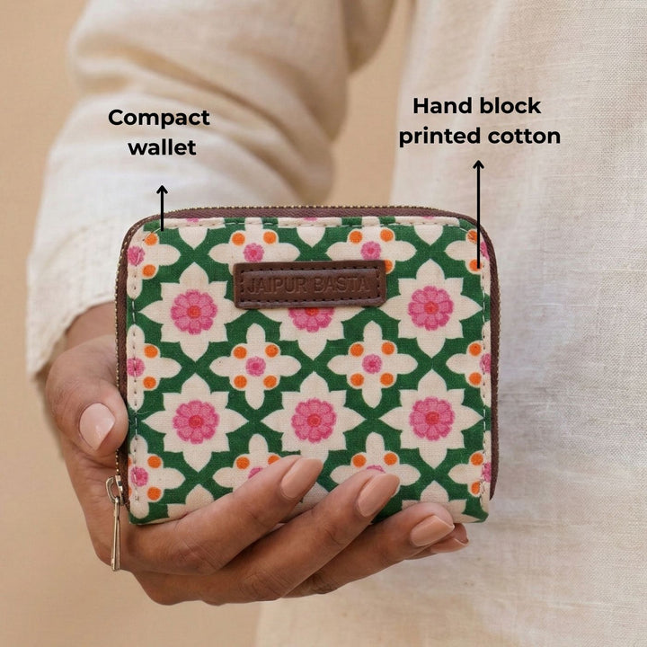 Parkota Hand Block Printed Wallet
