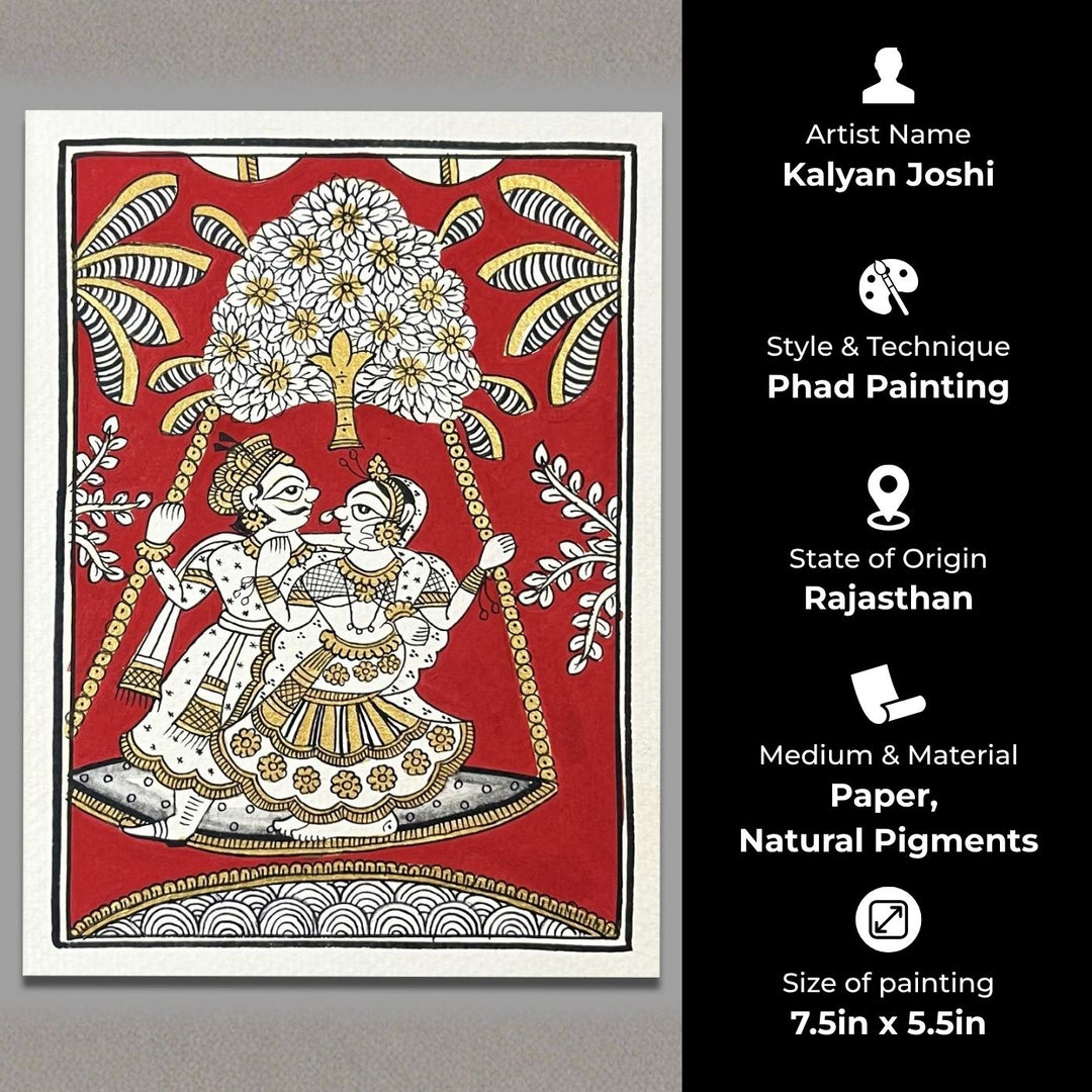 7.5 X 5.5 Inch | Small Paper Phad Painting
