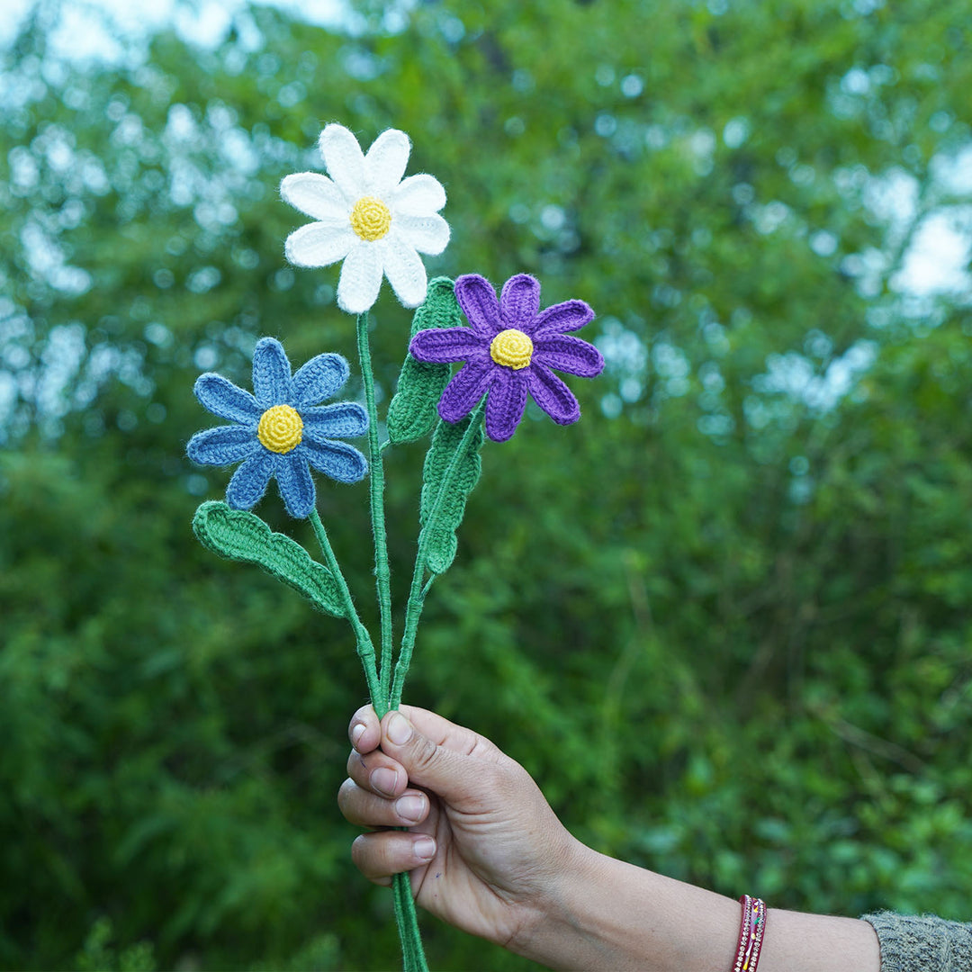 Handmade Crochet Daisy Flower