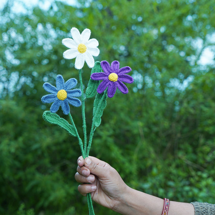 Handmade Crochet Daisy Flower