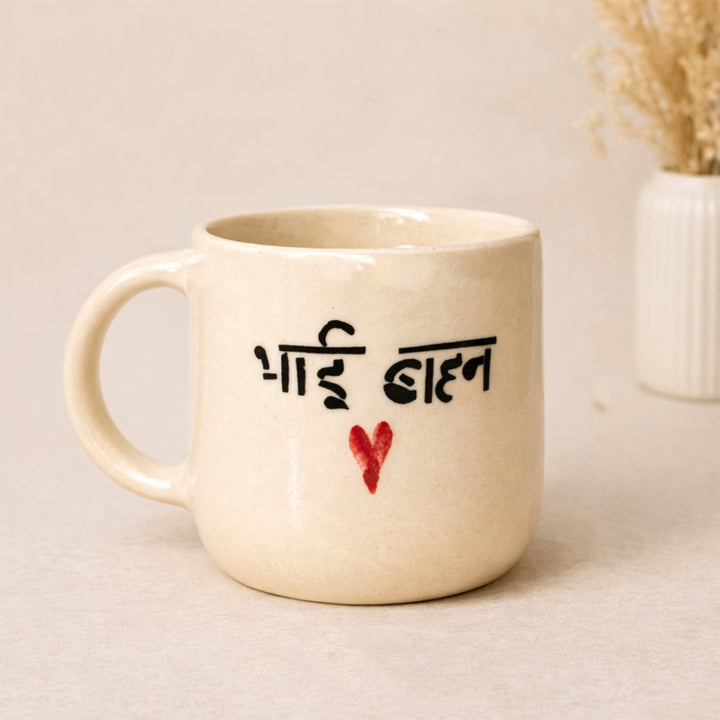 Soul Sister Ceramic Mug Rakhi Hamper With Bhai Behan Mug For Brother