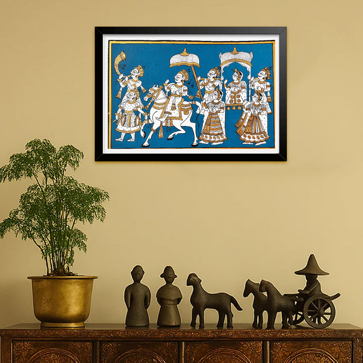 11 X 7.5 Inch | Doli Paper Phad Painting