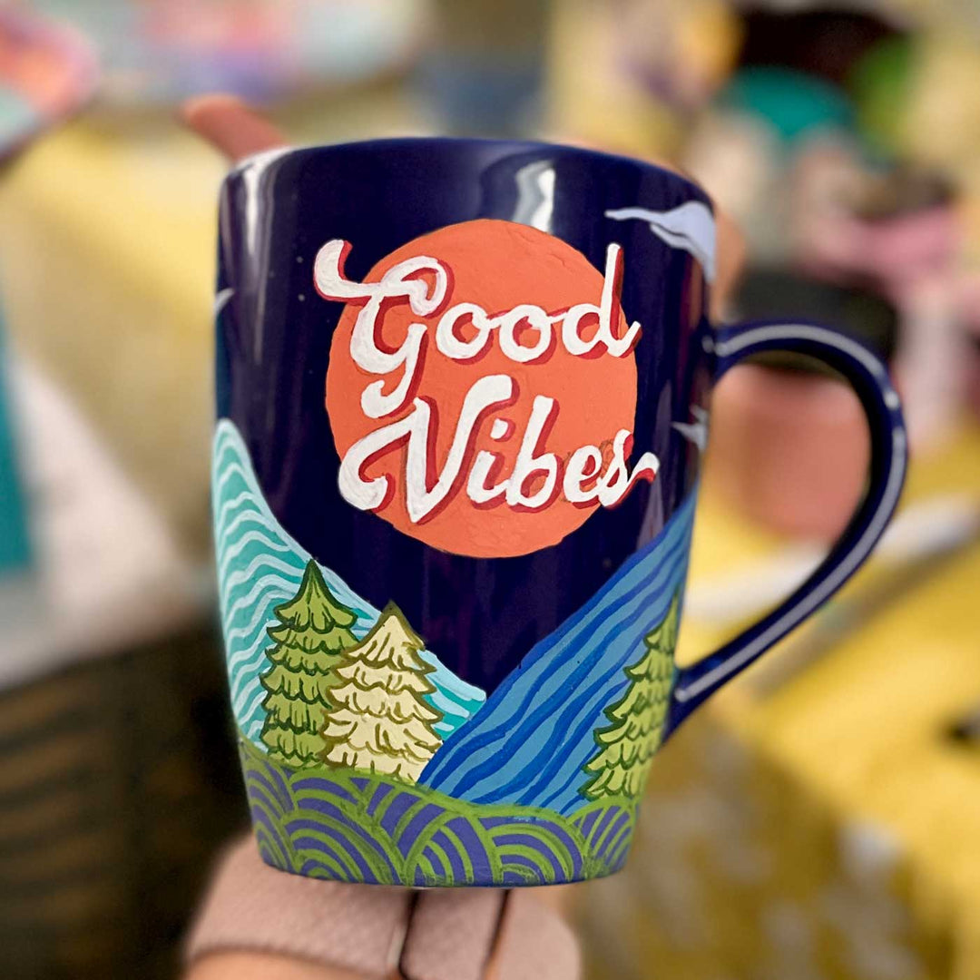 Photo Personalized Hand-Painted Pop Art Illustrated Caricature Mug | 300 ML