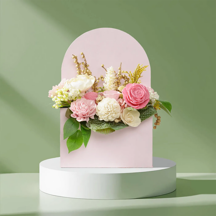 Handmade Rose Riwayat Shola Flower Centerpiece