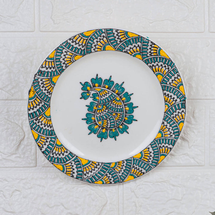 Handpainted Ceramic Wall Plate