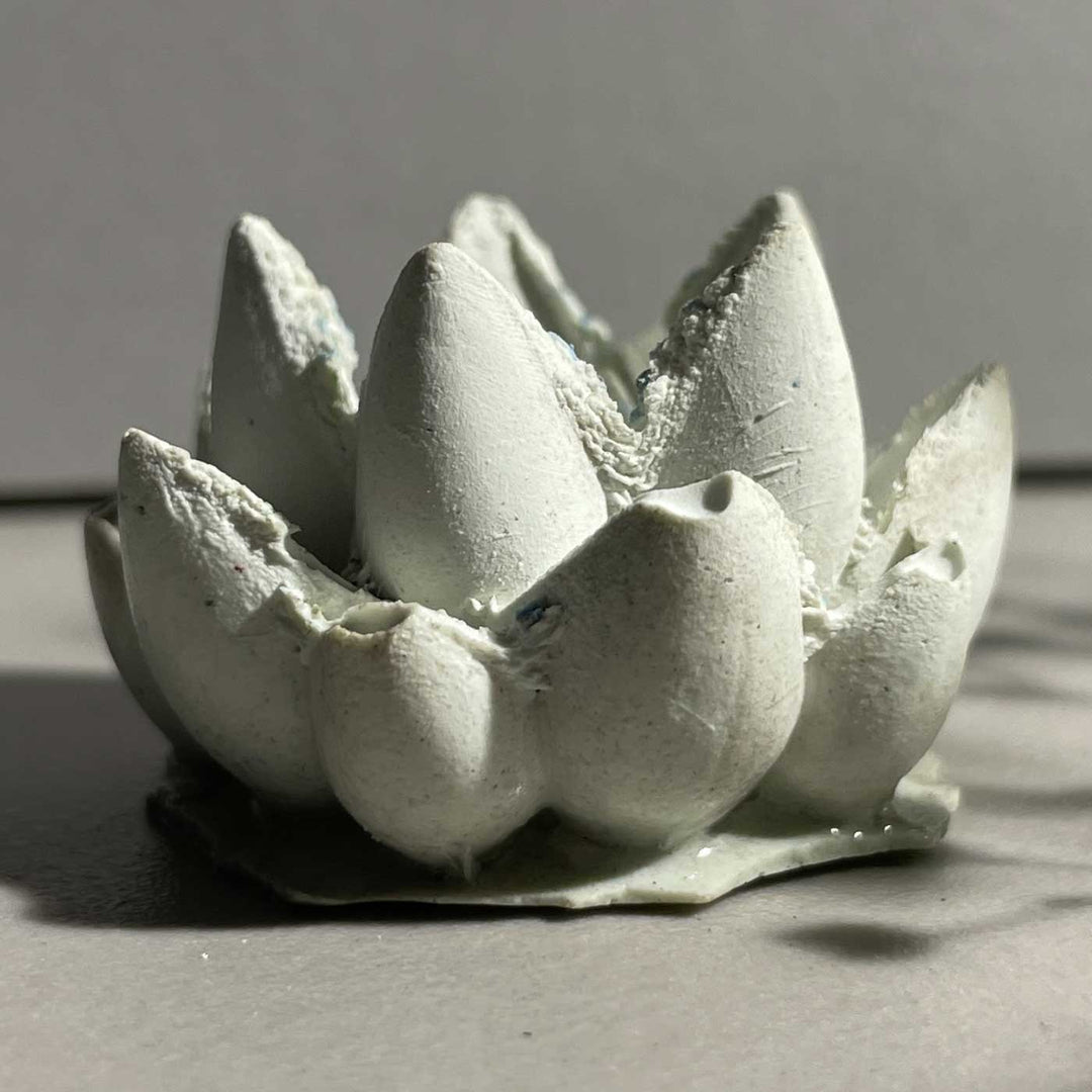 Handmade Solaria Concrete Gift Hamper | Includes 1 Pebble Candle Holder, 1 Small Ganesha, 1 Succulent, 1 Mini Base