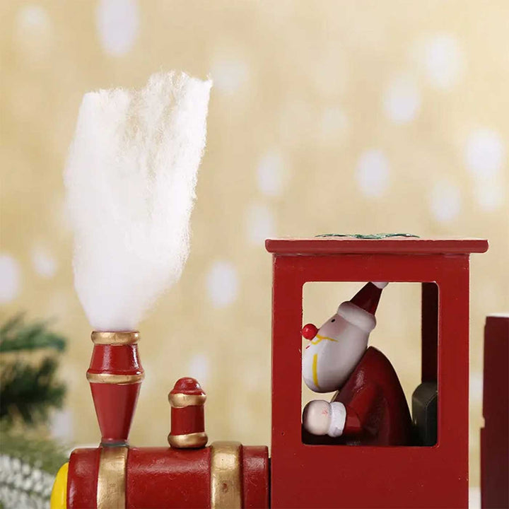 Handmade Wooden Evergreen Adventure Express Advent Calendar