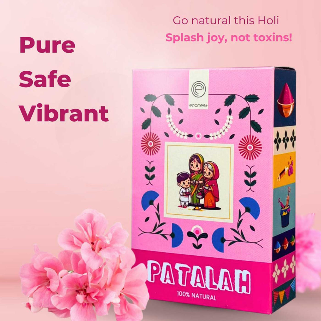 Eco-Friendly Organic Toxin Free Holi Colours | Set Of 4