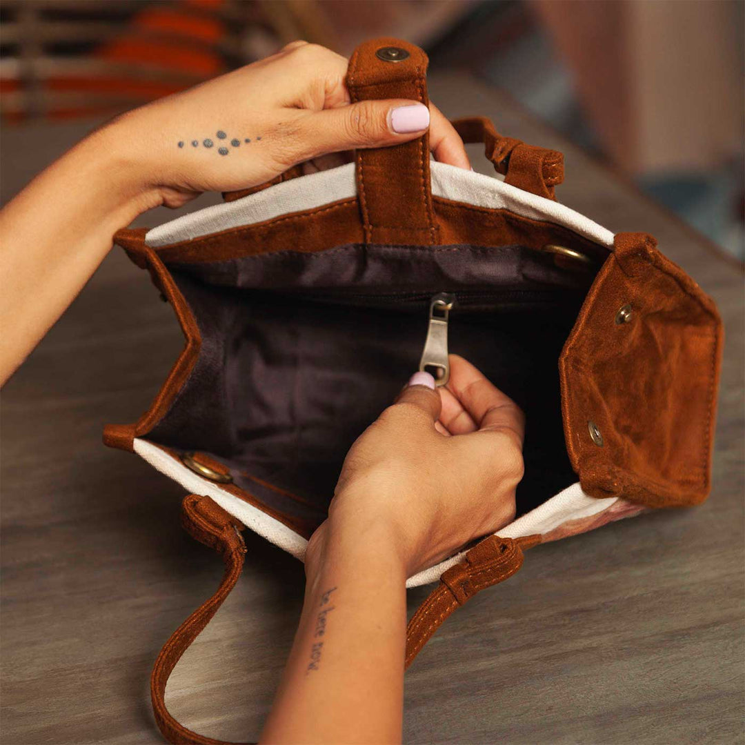 Personalized Hand-Painted Terra Sling Bag