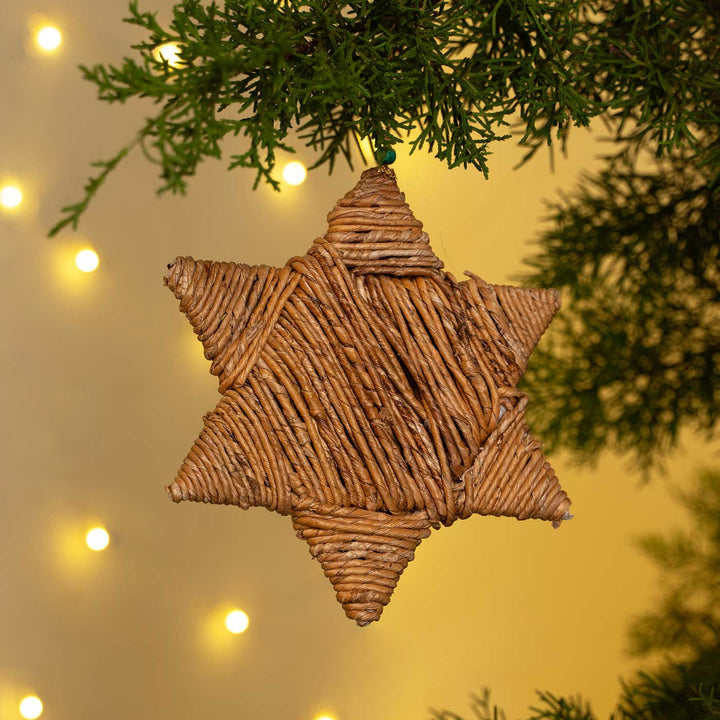 2 Pc | Handmade Banana Rope Stary Hanging