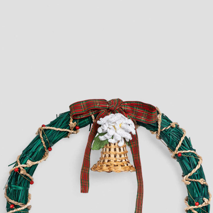 Lightweight Handmade Banana Rope Hope Wreath