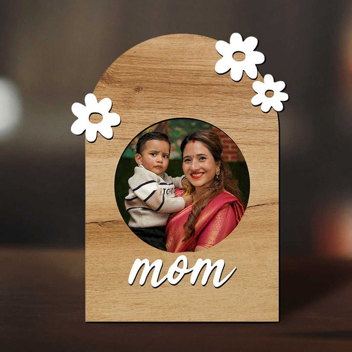 Photo Personalized Printed Arch Shaped Wooden Decorative Plaque