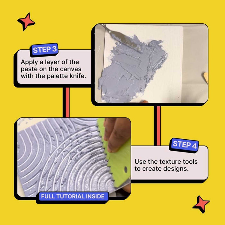 Texture Painting DIY Kit