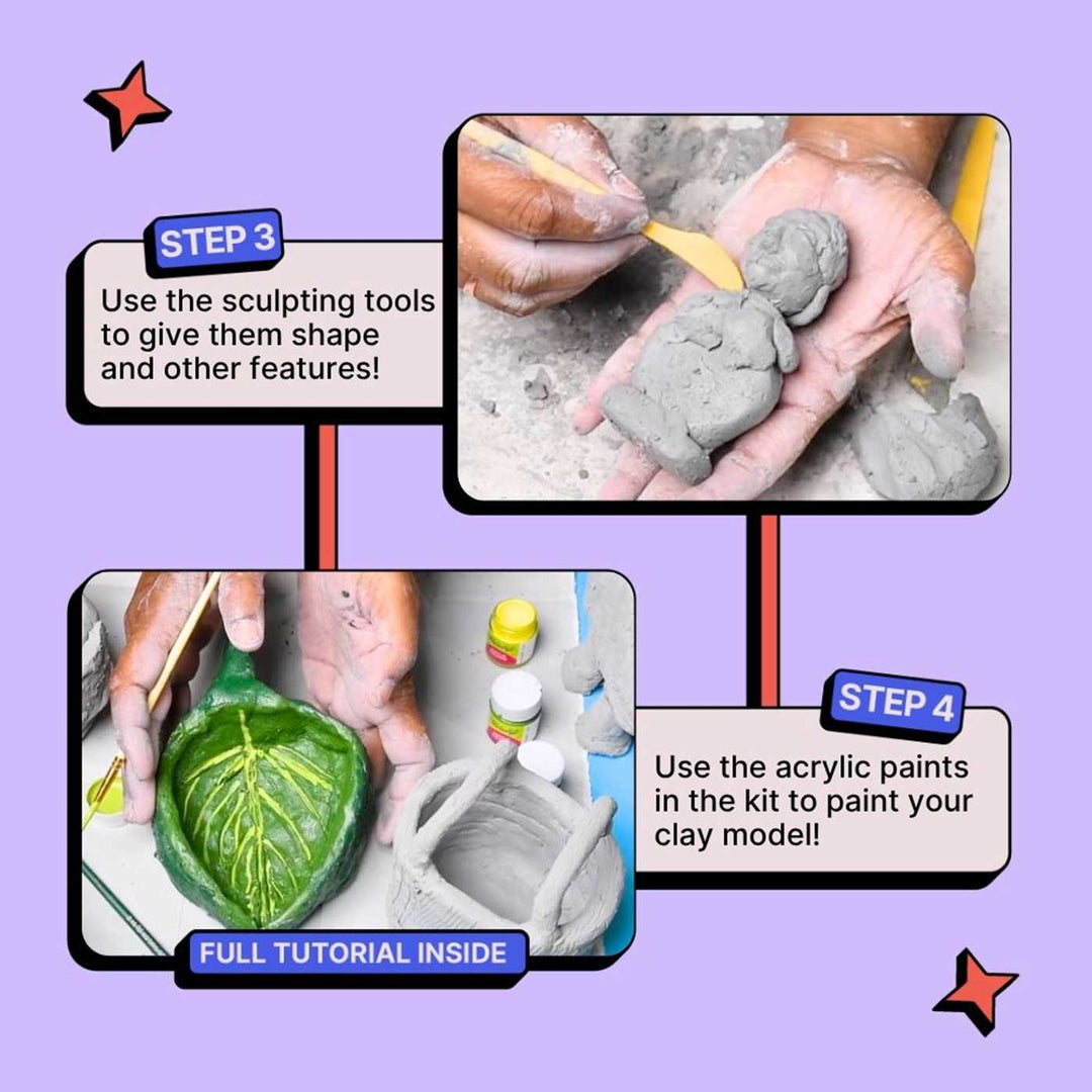 Clay Sculpting DIY Kit