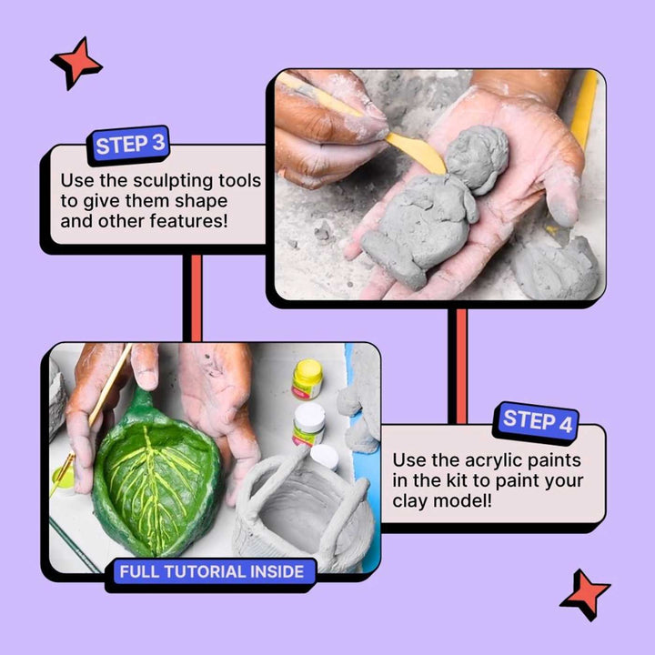 Clay Sculpting DIY Kit