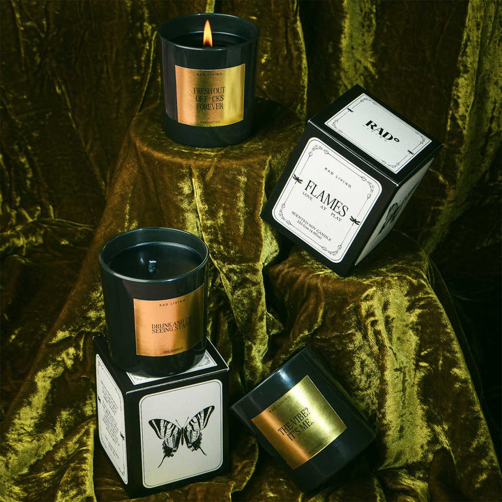 Hand Poured Drunk & I’m Seeing Stars, Endless Merlot Scented Soy Wax Candle