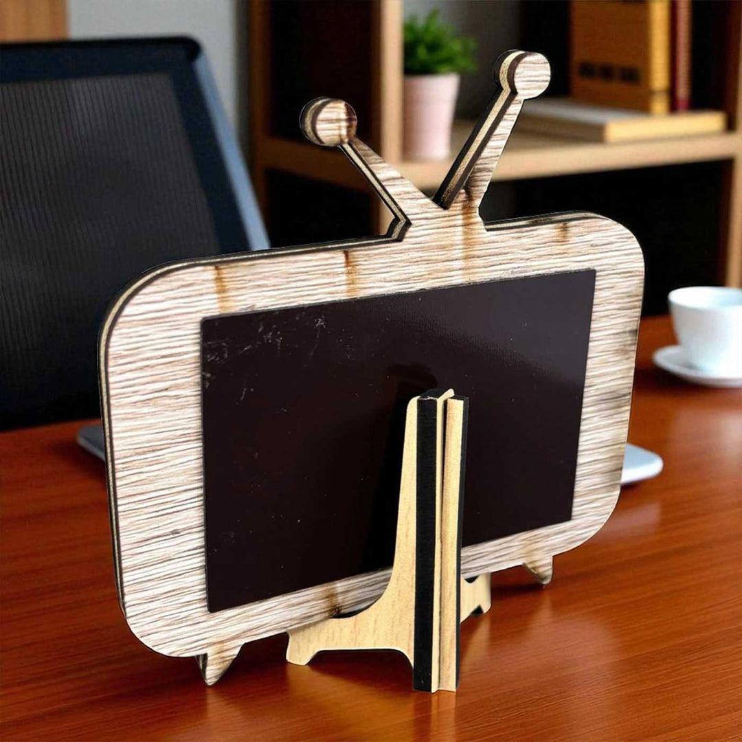 2 Pc | Photo Personalized TV Theme MDF Wood Photo Frame