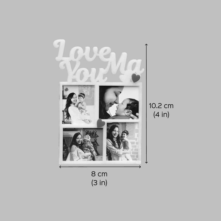 Photo Personalized Handmade Collage Acrylic Fridge Magnet For Mom