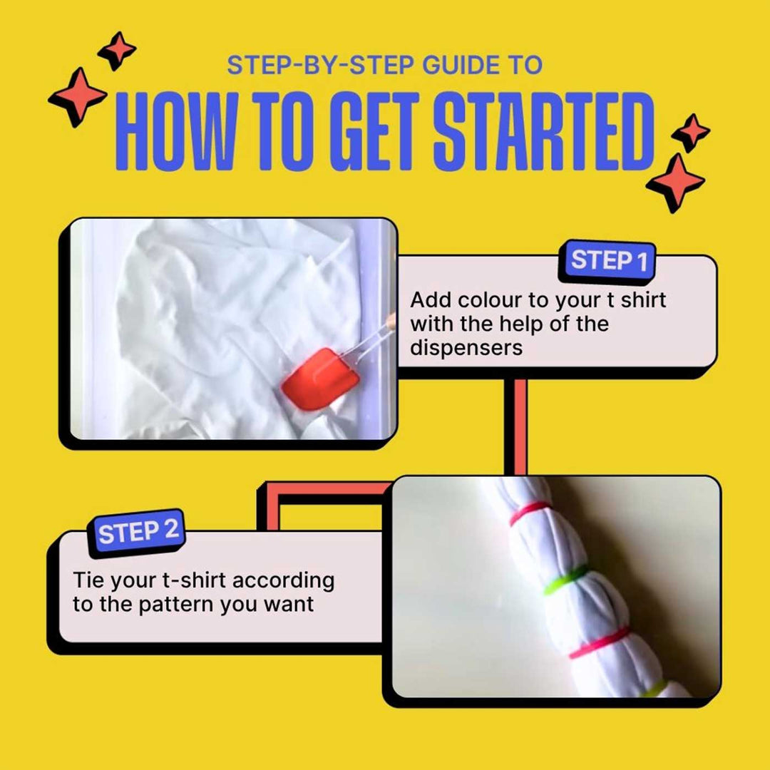 T-shirt Tie & Dye DIY Kit