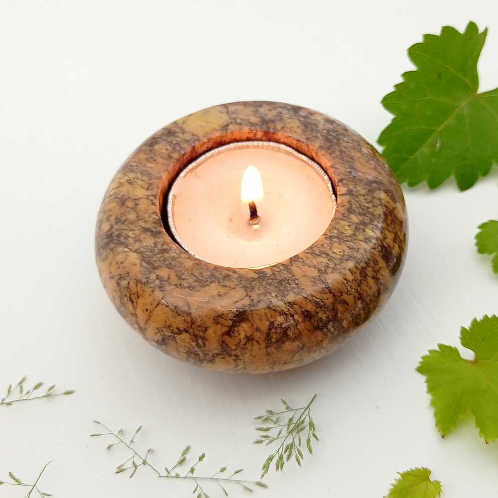 Handmade Multicolour Vega Cherry Shape Candle Holder | Set of 4