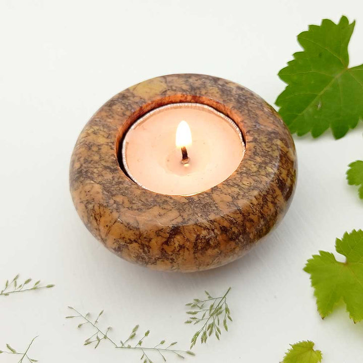 Handmade Multicolour Vega Cherry Shape Candle Holder | Set of 4