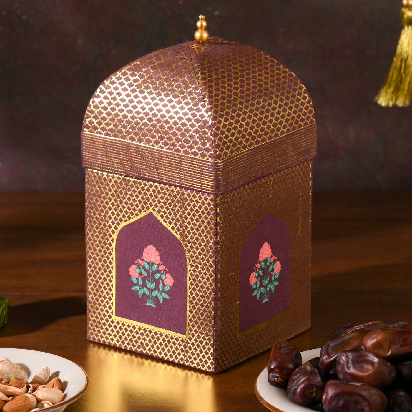 Buy Handmade Minar Shaped Paper Gift Box Online On Zwende