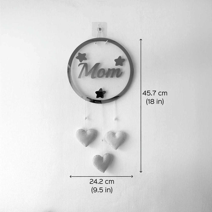 Handmade Mom Heart Theme Felt Hanging