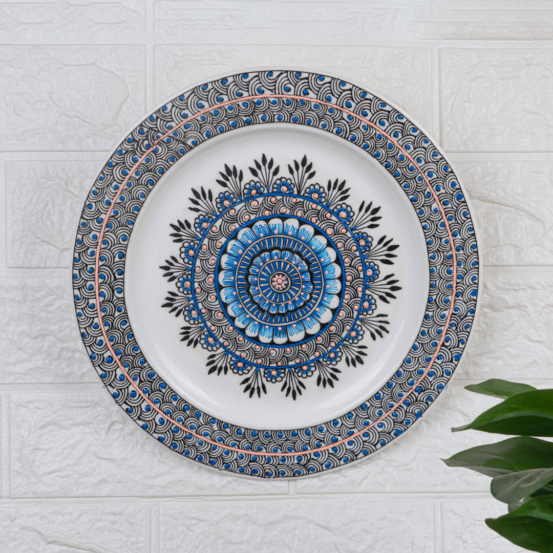 Handpainted Ceramic Wall Plate