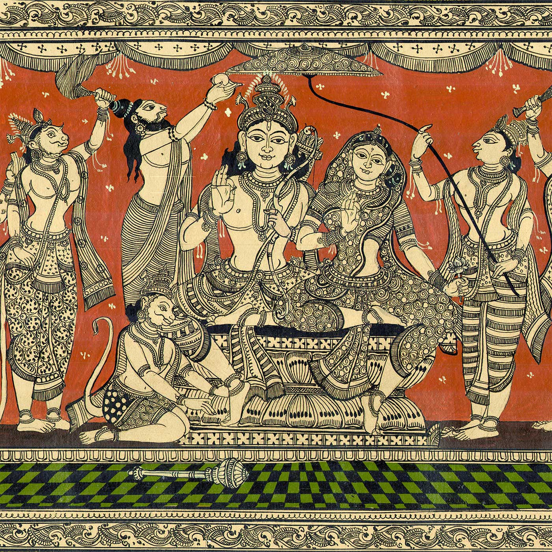 Pattachitra | Handcrafted Storyboards Art & Architecture Puzzle | 500 Pieces