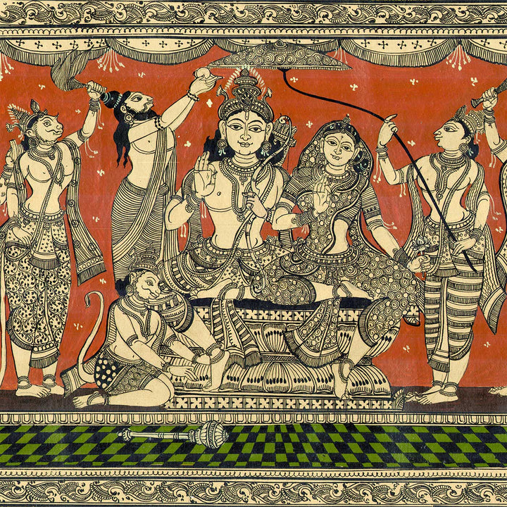 Pattachitra | Handcrafted Storyboards Art & Architecture Puzzle | 500 Pieces