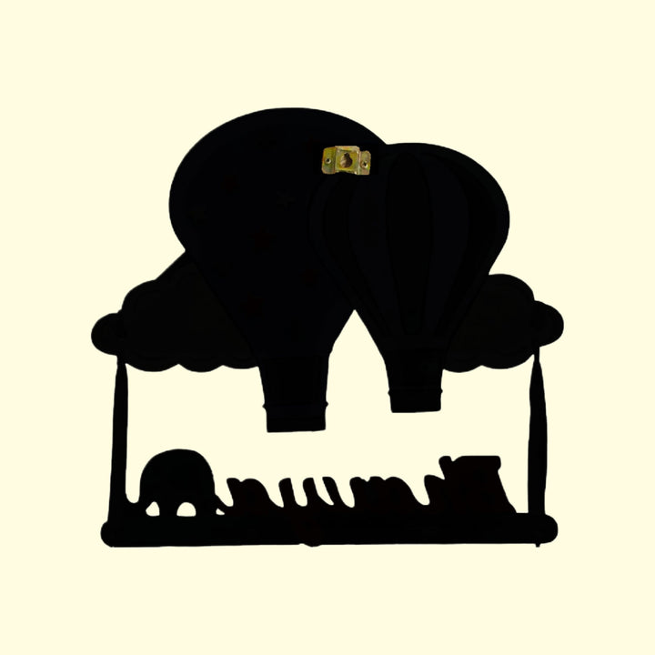 Hot Air Balloon Theme Kids Nameplate