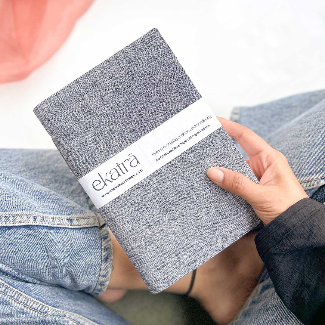Solid Grey A5 Journal