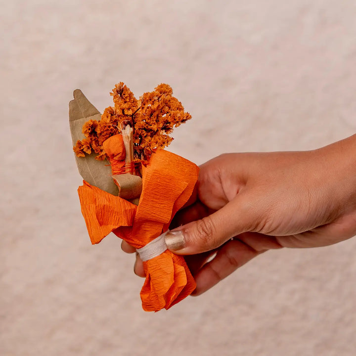 Handmade Nazar na Lage Dried Flower Bouquet
