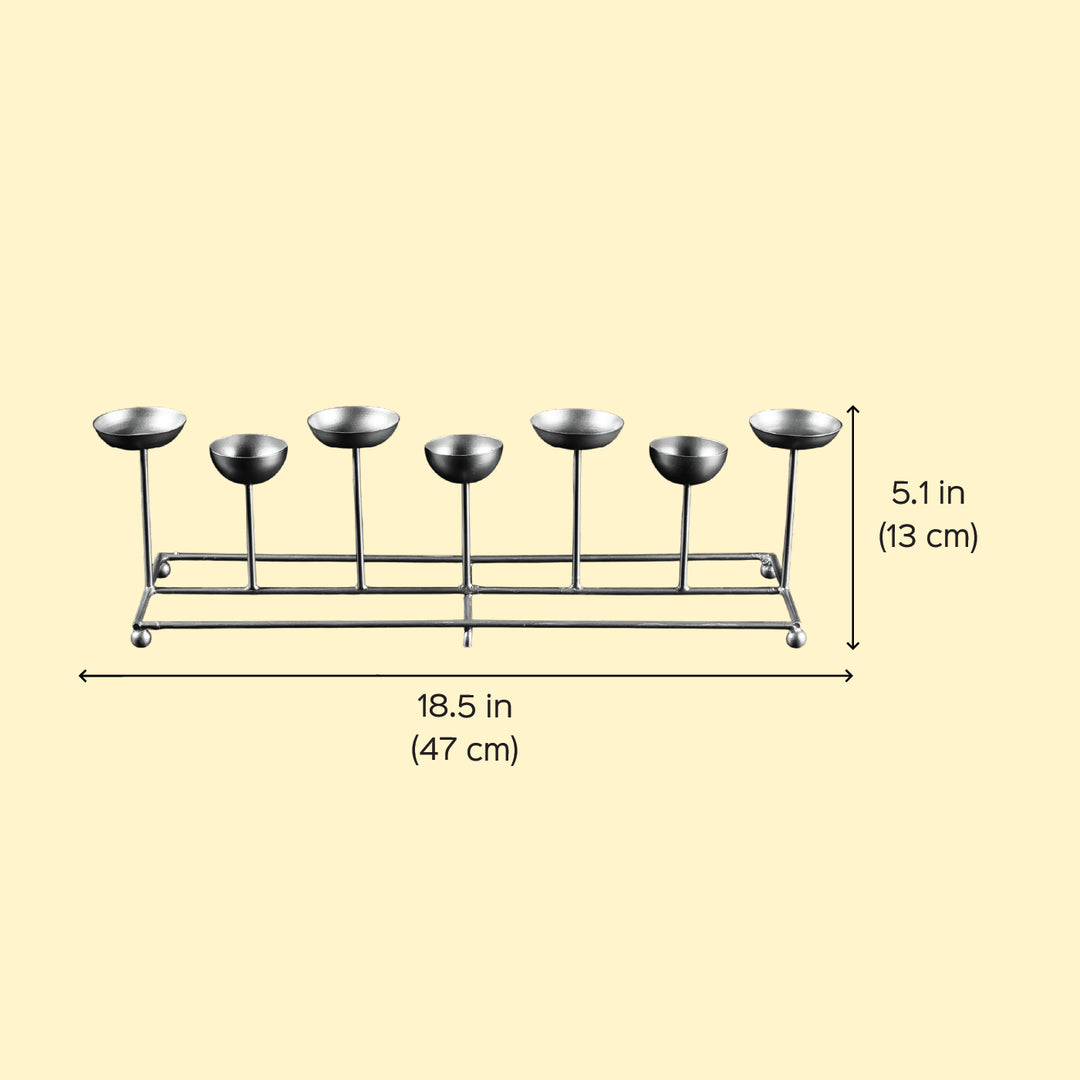 18.5 Inch | Decorative Metal Tealight Holder
