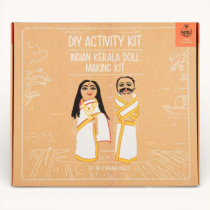 Kerala Couple | Indian Traditional Doll DIY Kit