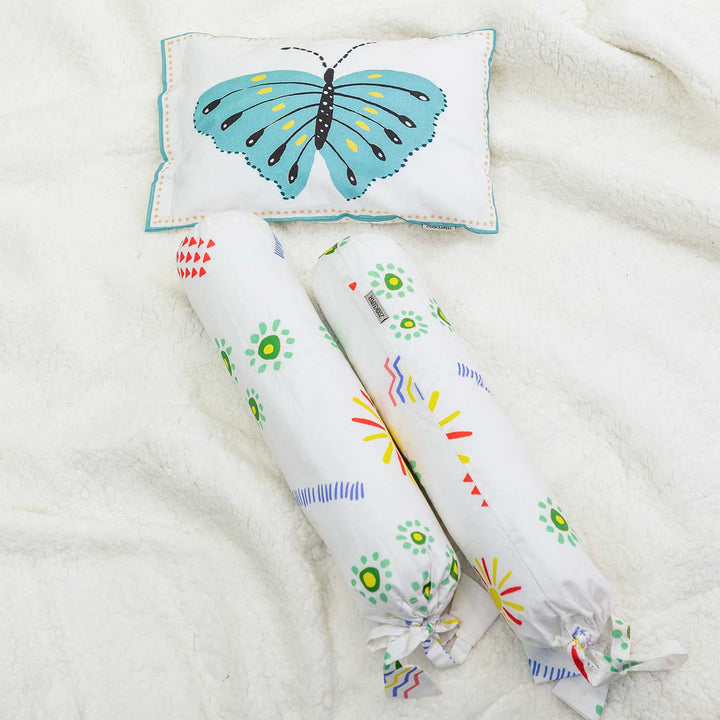 Personalized All The Wild Things Theme Baby Bedding | Set Of 5