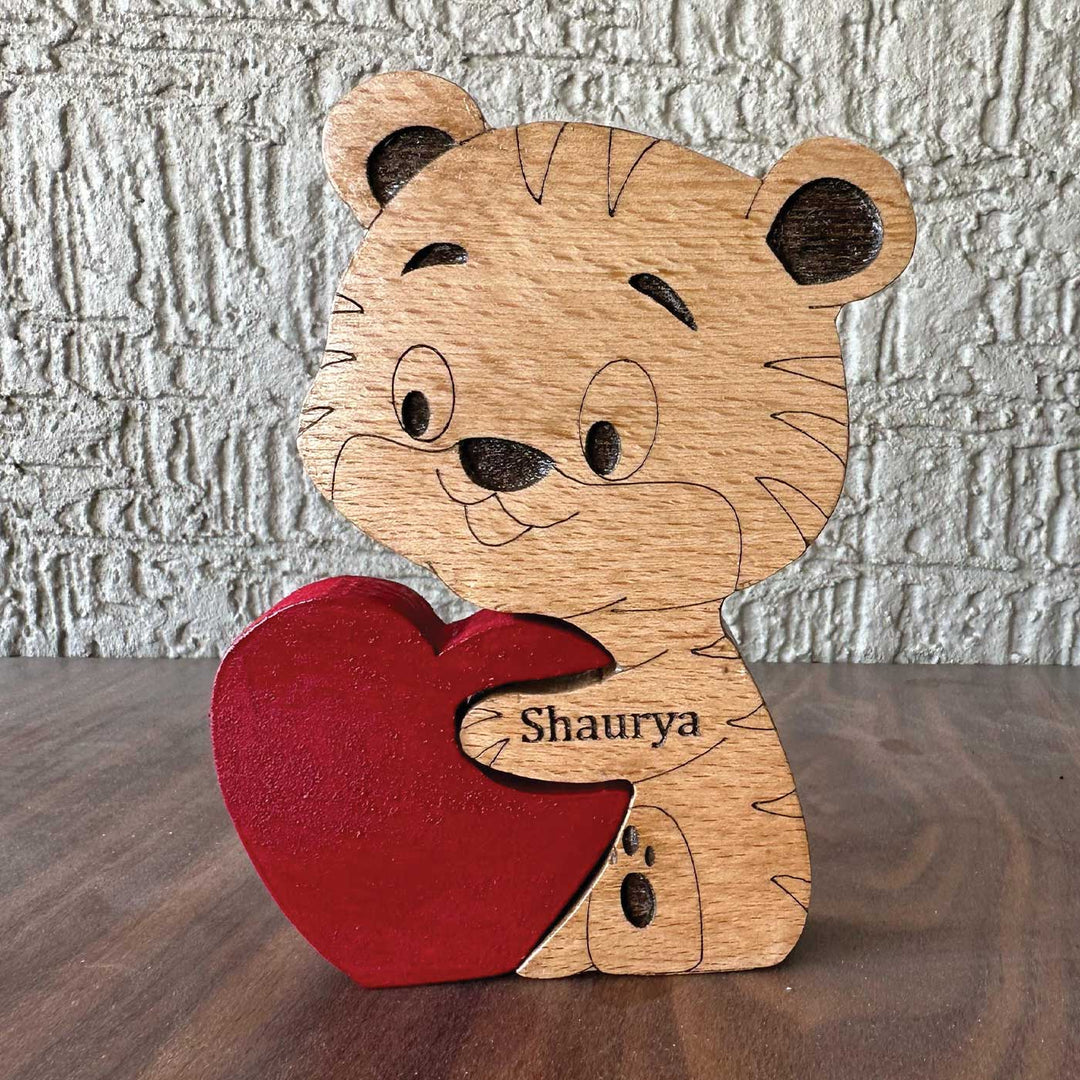 Personalized Kids Theme Wooden Figurine