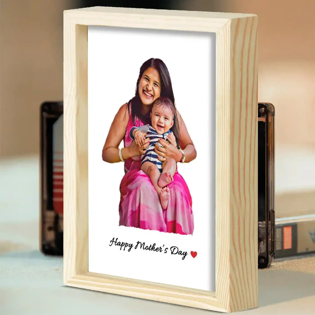 Photo Personalized Handmade Mom Theme Wooden Decorative Plaque